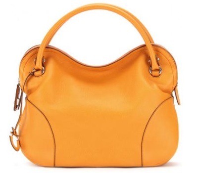 Модная оранжевая сумка