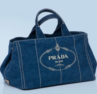 джинсовая сумка Prada
